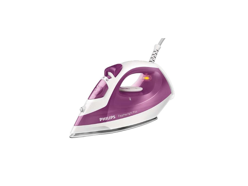 Philips GC1426 Featherlight Plus 1400W Steam Iron with Non-Stick Soleplate (GC1426/36)