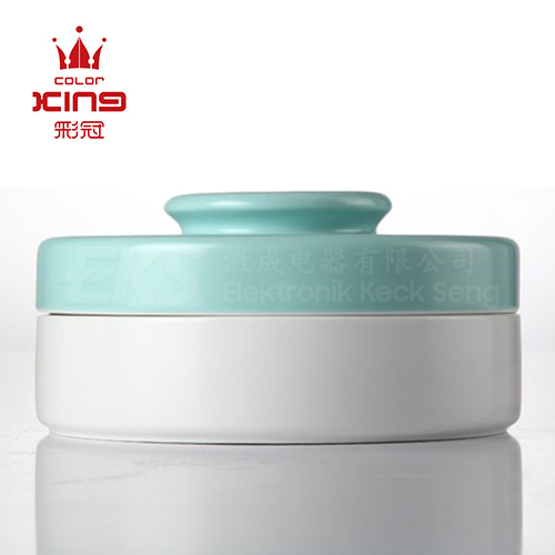 Color King 100% Ceramic Candy Jar - Blue